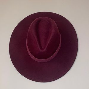 Mahogany/ Maroon Hat! Never worn!